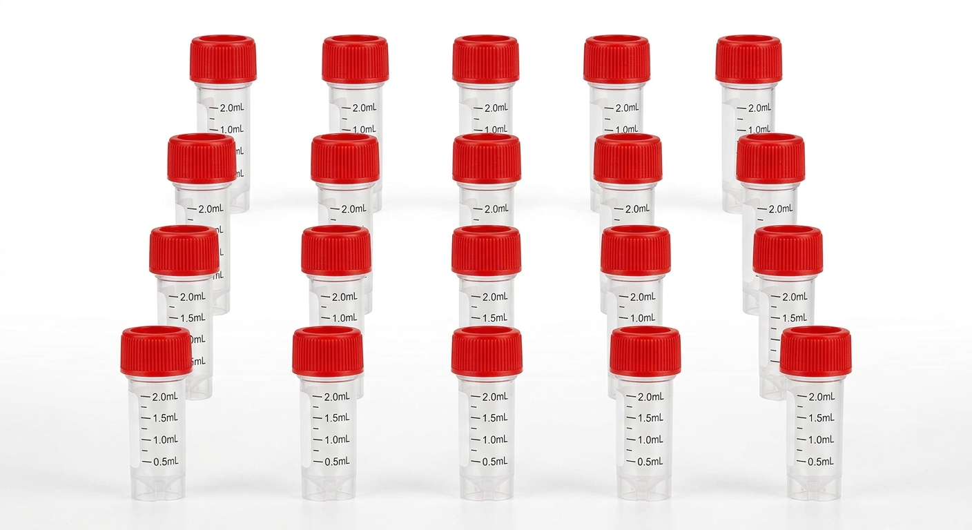 Cryogenic Storage Vial Set 2mL (50-pack)