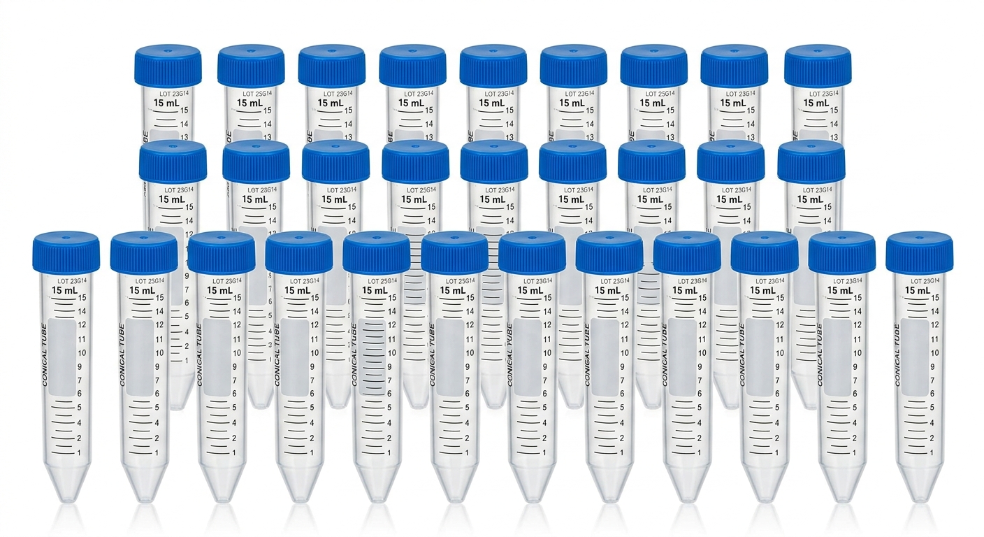 Sterile Centrifuge Tube Set 15mL (50-pack)