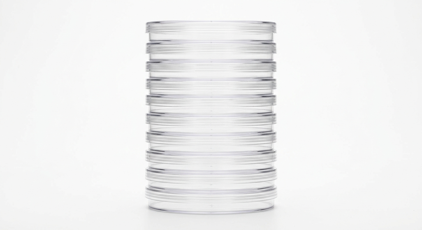 Sterile Petri Dish Set 90mm (50-pack)